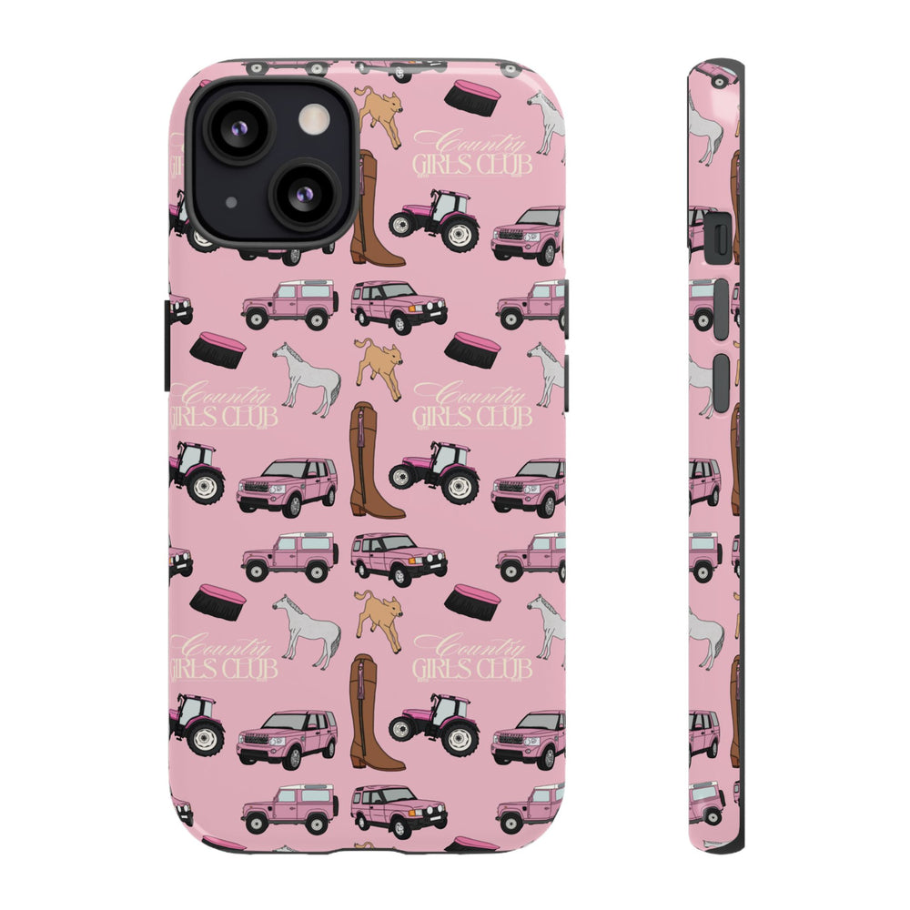 Pink Country Girls Club x Country Cases iPhone Case