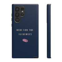 Navy & Pink 'Here for the Elevenses' Case