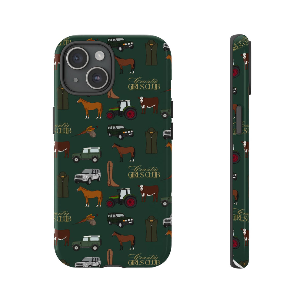 Green Country Girls Club x Country Cases iPhone Case