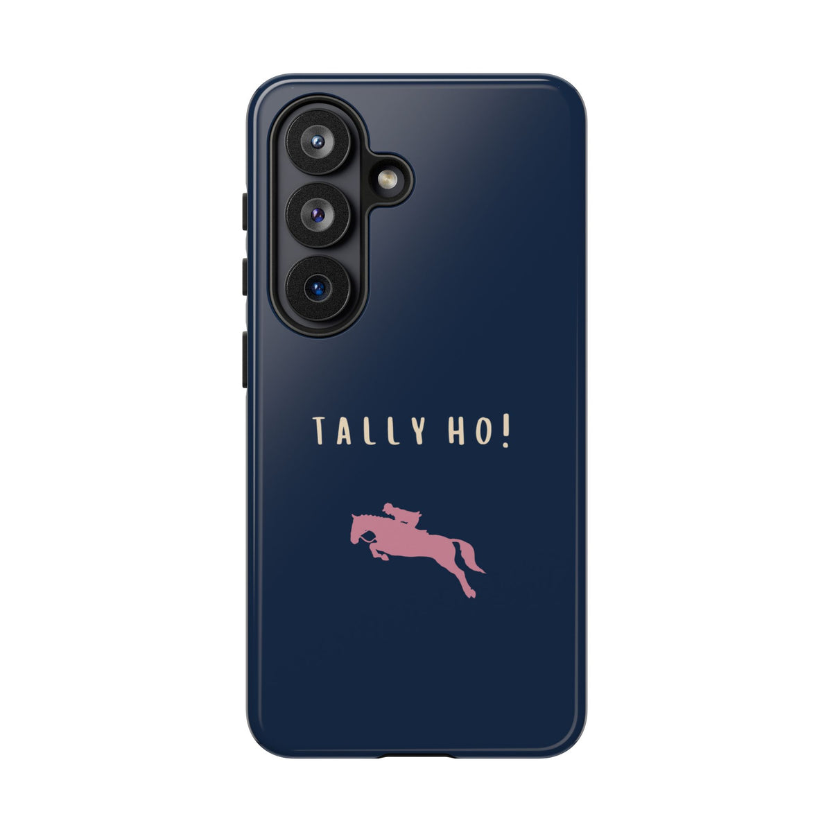 Navy & Pink 'Tally Ho!' (Horse)