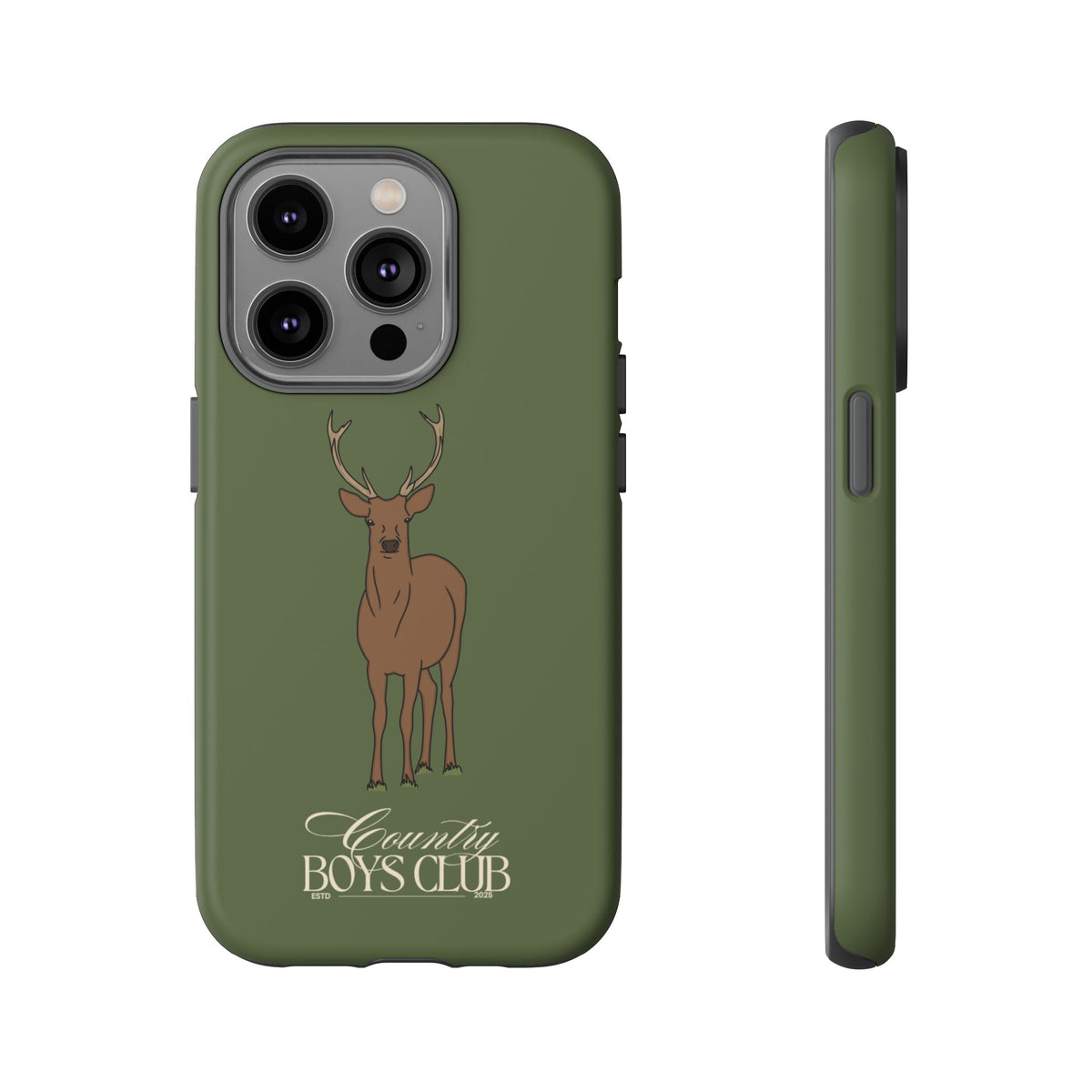 Green Country Boys Club Deer Stalking Case  | CGC x Country Cases