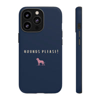 Navy & Pink 'Hounds Please' Case