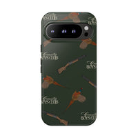 Field Green 'Boys Pheasants & Shotguns' Case  | CBC x Country Cases