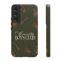 Forest Green Boys Love Guns Case  | CGC x Country Cases