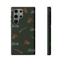 Field Green 'Boys Pheasants & Shotguns' Case  | CBC x Country Cases