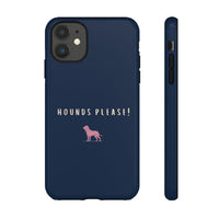 Navy & Pink 'Hounds Please' Case