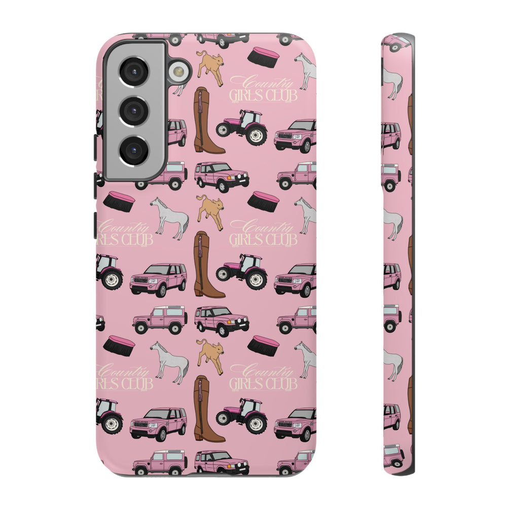 Pink Country Girls Club x Country Cases Android Phone Case