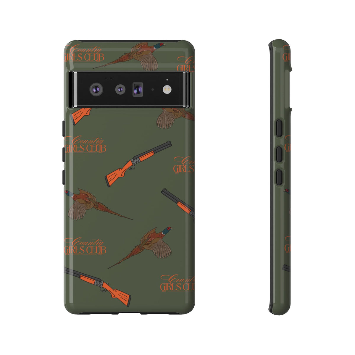 Green & Orange Beaters Case (Girls)  | CGC x Country Cases