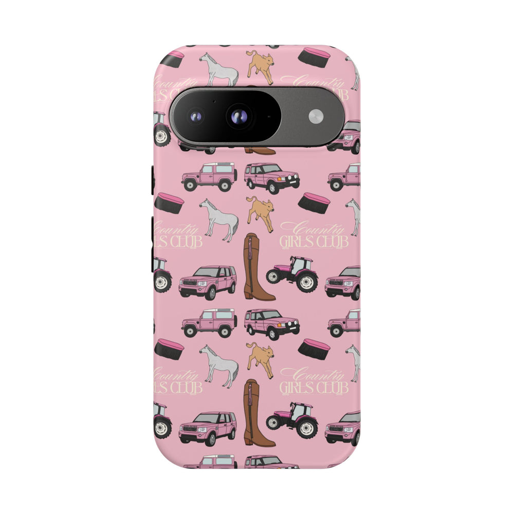 Pink Country Girls Club x Country Cases Android Phone Case