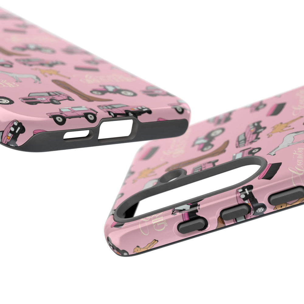 Pink Country Girls Club x Country Cases Android Phone Case