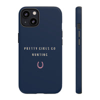 Copy of Navy & Pink 'Pretty Girls Go Hunting' (Horse Shoe)