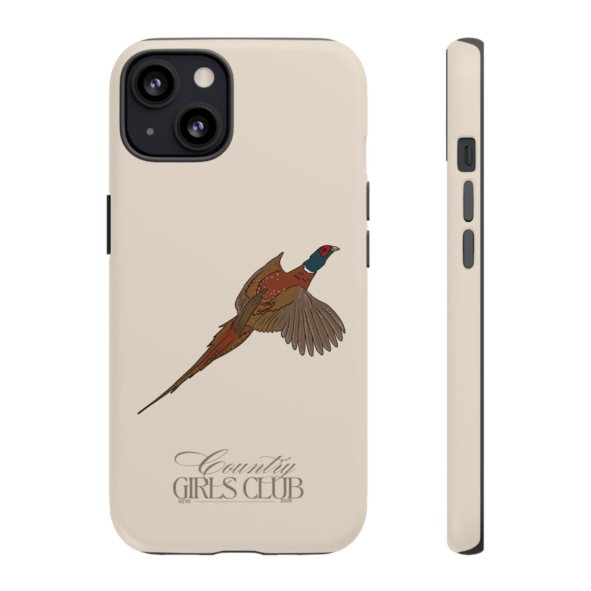 Beige 'Girls Pheasant' Case  | CGC x Country Cases