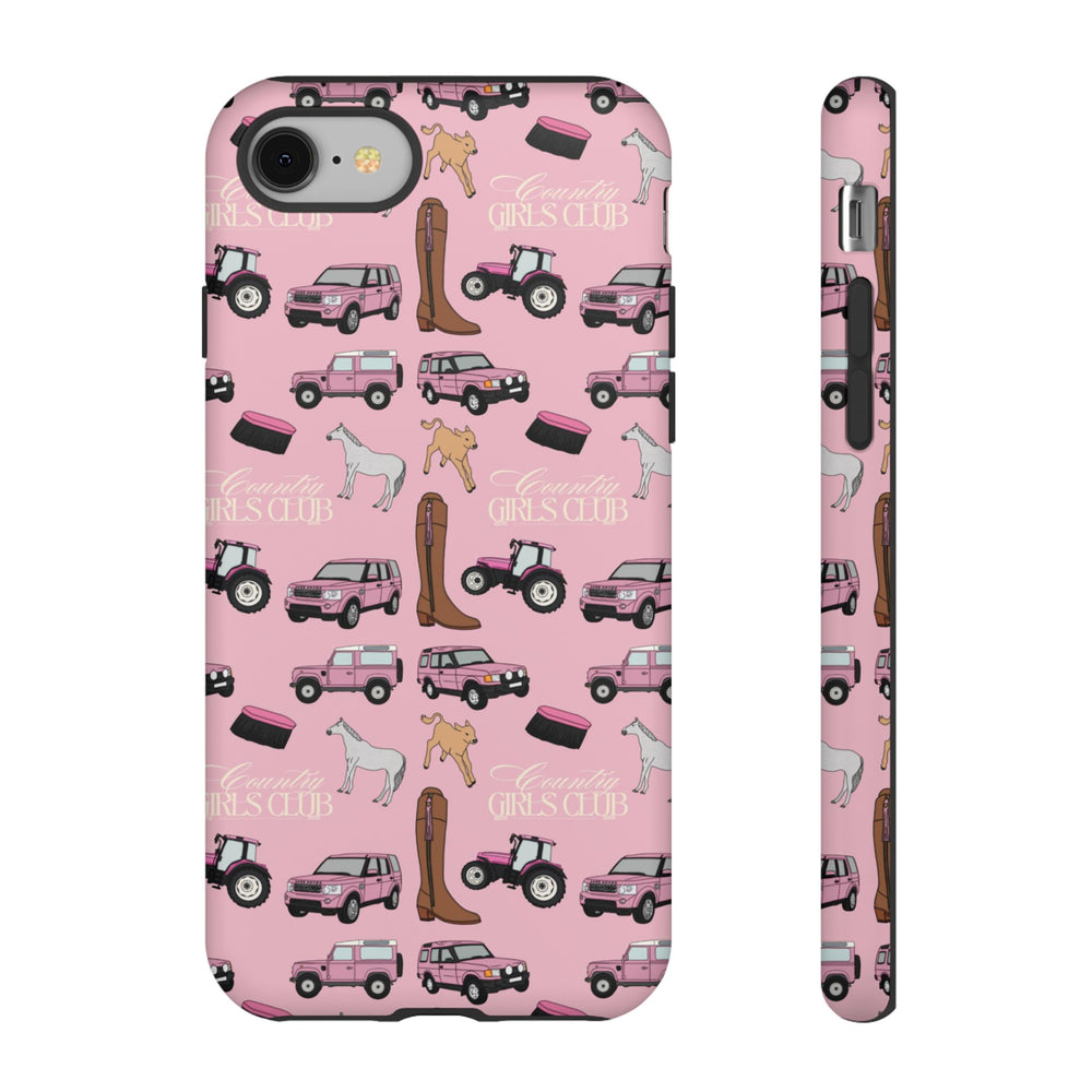 Pink Country Girls Club x Country Cases iPhone Case