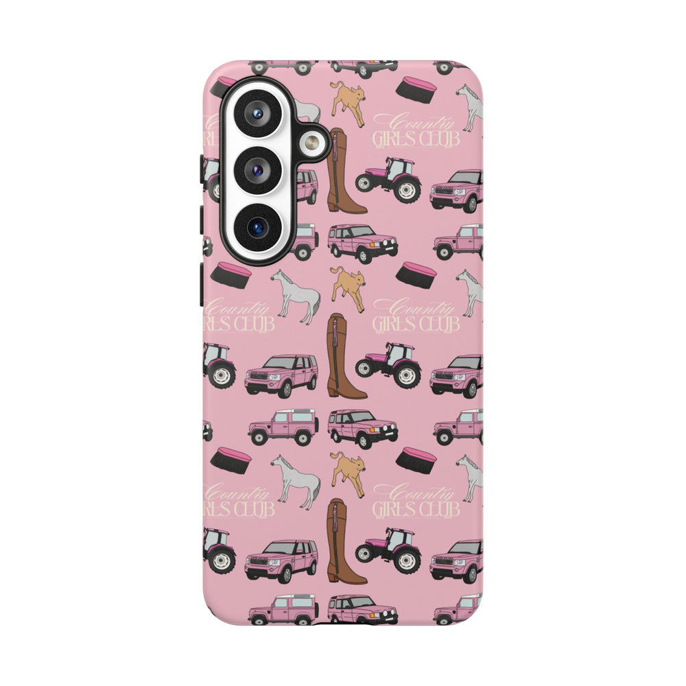 Pink Country Girls Club x Country Cases Android Phone Case