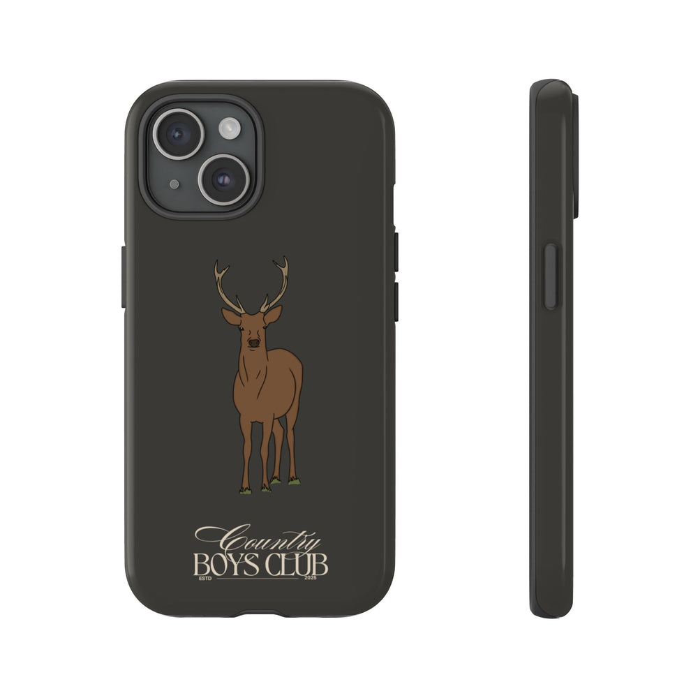 Charcoal 'Country Boys Club Stag' Case  | CGC x Country Cases