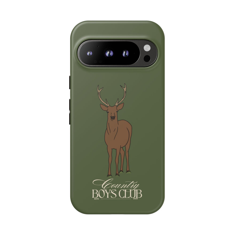 Green Country Boys Club Deer Stalking Case  | CGC x Country Cases