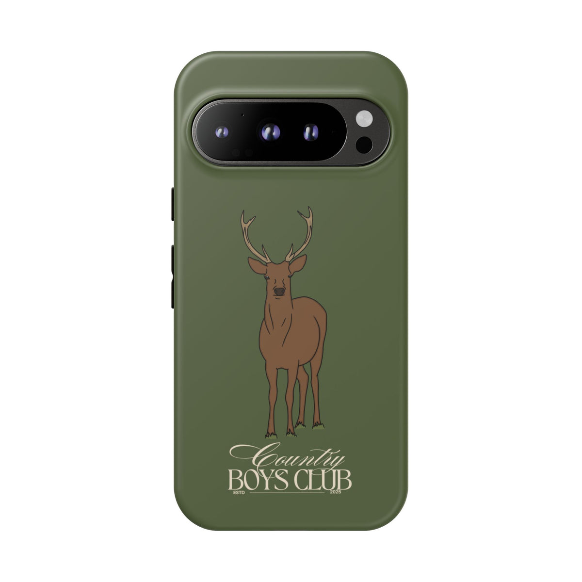 Green Country Boys Club Deer Stalking Case  | CGC x Country Cases