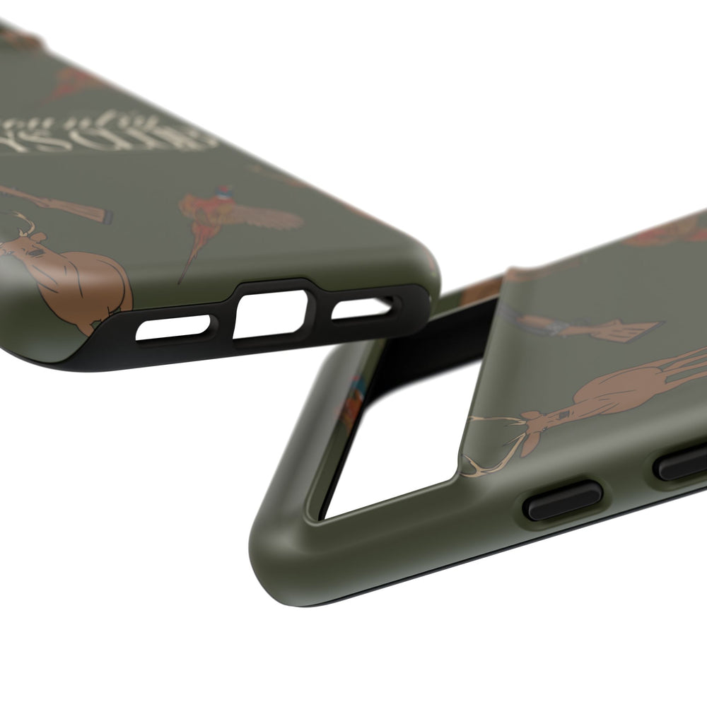 Forest Green Boys Love Guns Case  | CGC x Country Cases