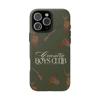 Forest Green Boys Love Guns Case  | CGC x Country Cases
