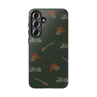 Field Green 'Boys Pheasants & Shotguns' Case  | CBC x Country Cases