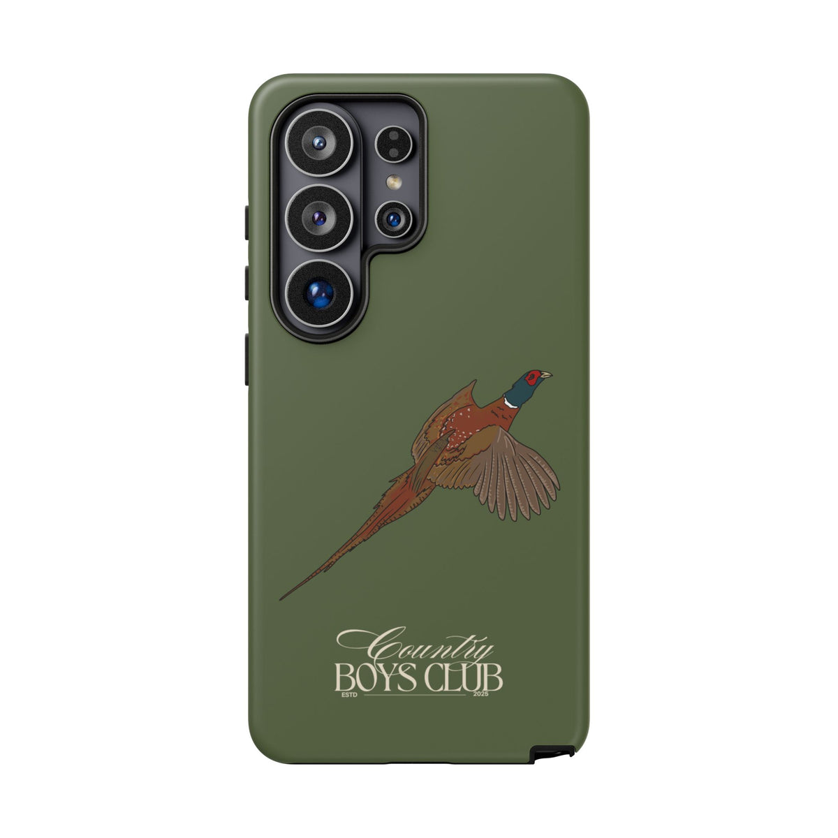 Green Country Boys Club Pheasant Case  | CGC x Country Cases