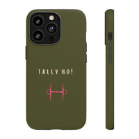 Green & Pink 'Tally Ho!' (Snaffle)