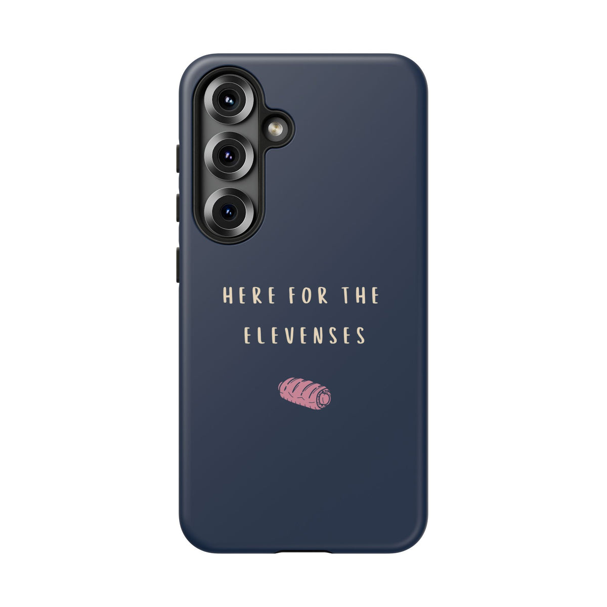 Navy & Pink 'Here for the Elevenses' Case