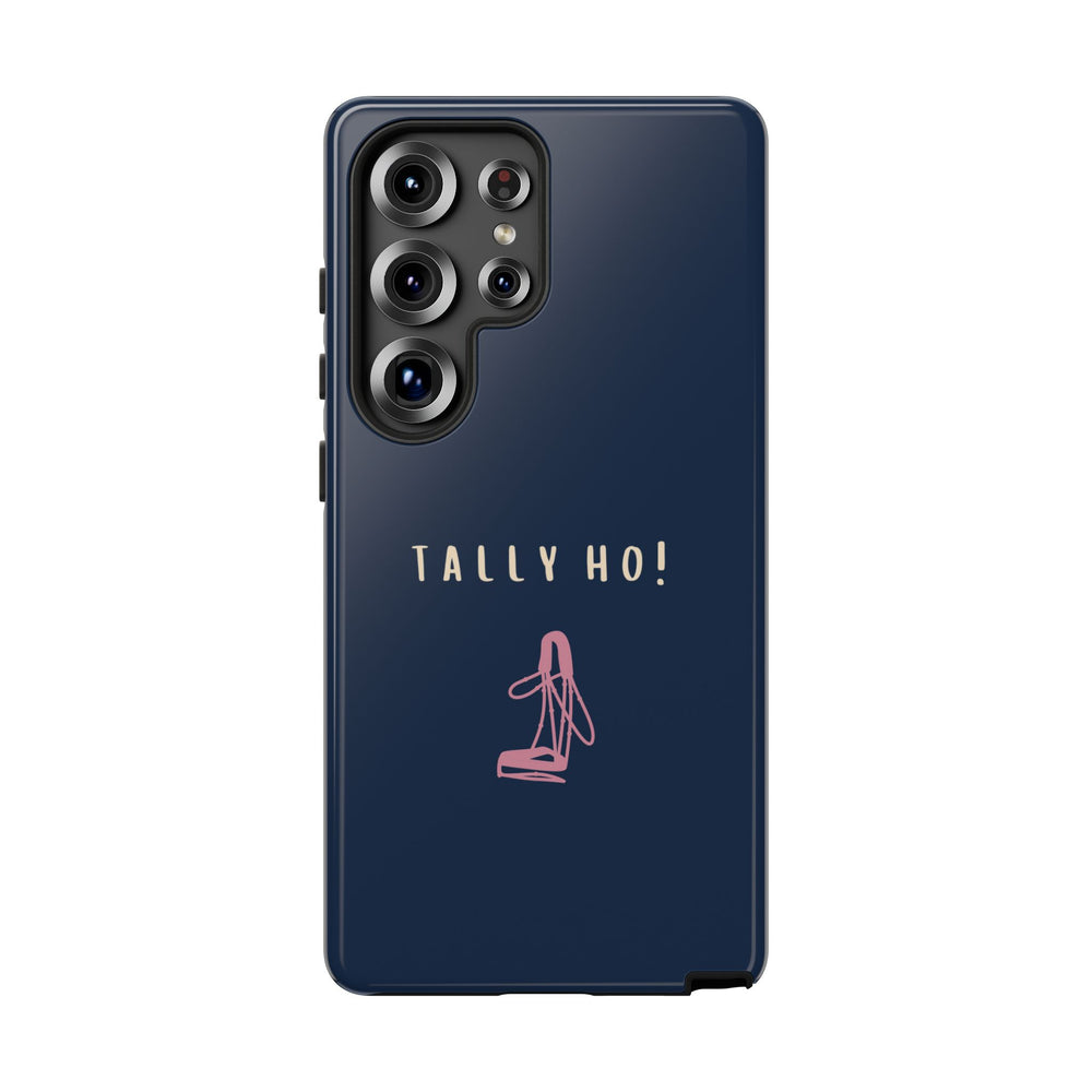 Navy & Pink 'Tally Ho!' (Bridle)