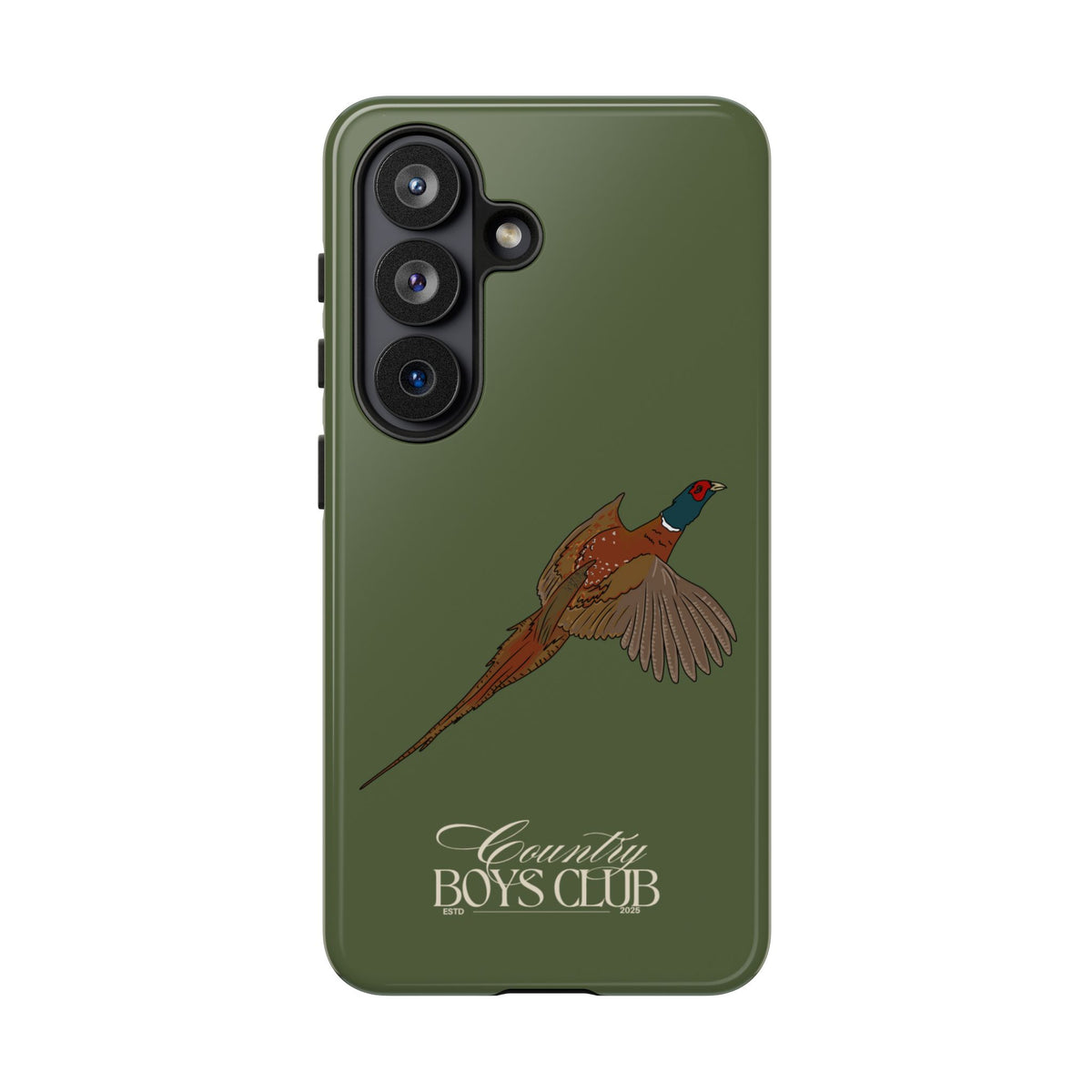 Green Country Boys Club Pheasant Case  | CGC x Country Cases