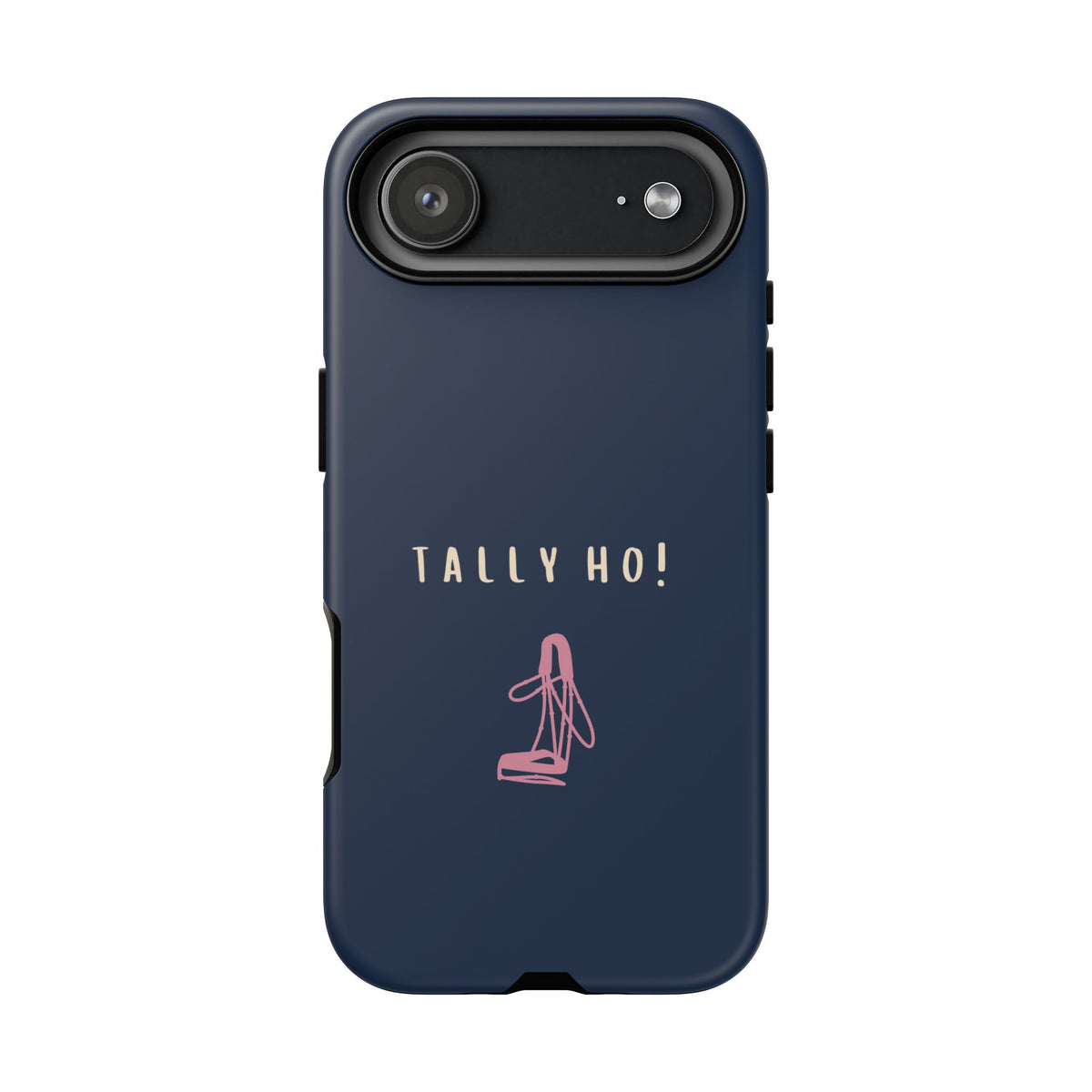 Navy & Pink 'Tally Ho!' (Bridle)
