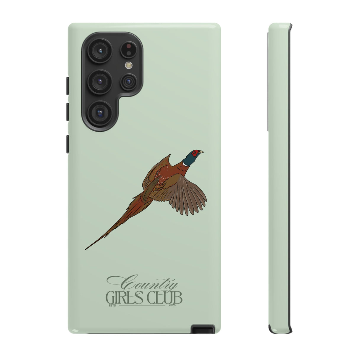 Mint Green 'Girls Pheasant' Case  | CGC x Country Cases