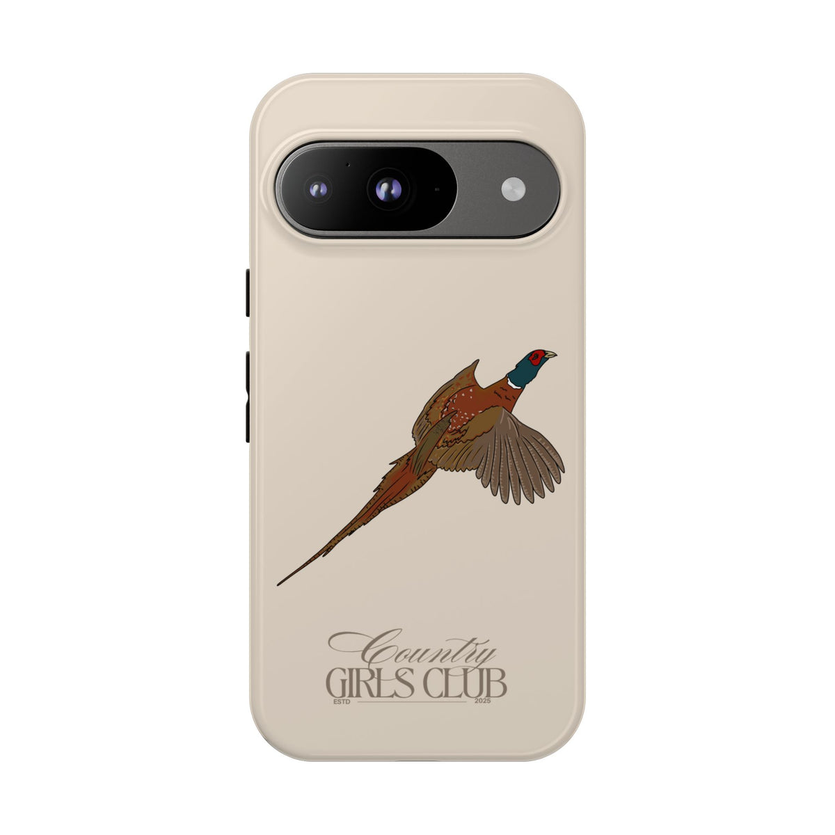 Beige 'Girls Pheasant' Case  | CGC x Country Cases