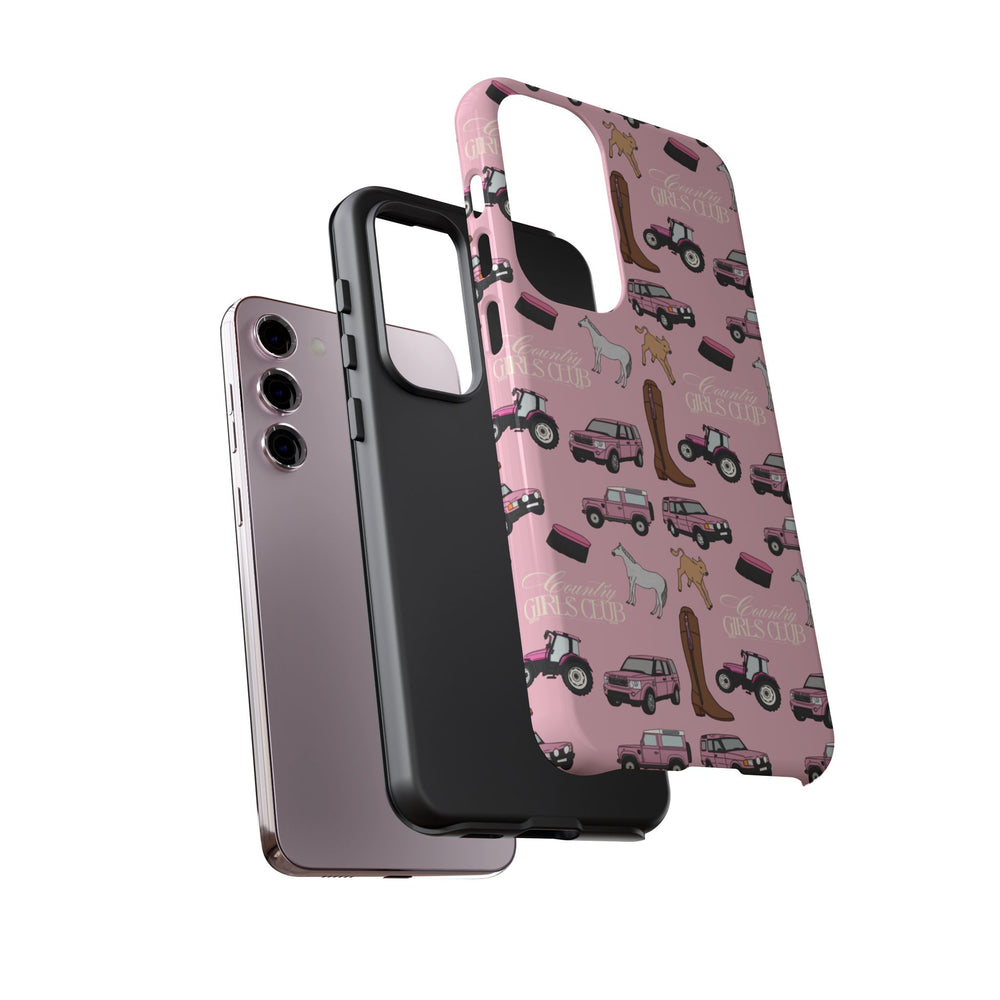 Pink Country Girls Club x Country Cases Android Phone Case