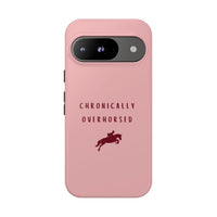 Pink & Burgundy "Chronically Overhorsed" Case