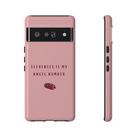 Pink & Burgundy 'Elevenses Is My Angel Number' Case