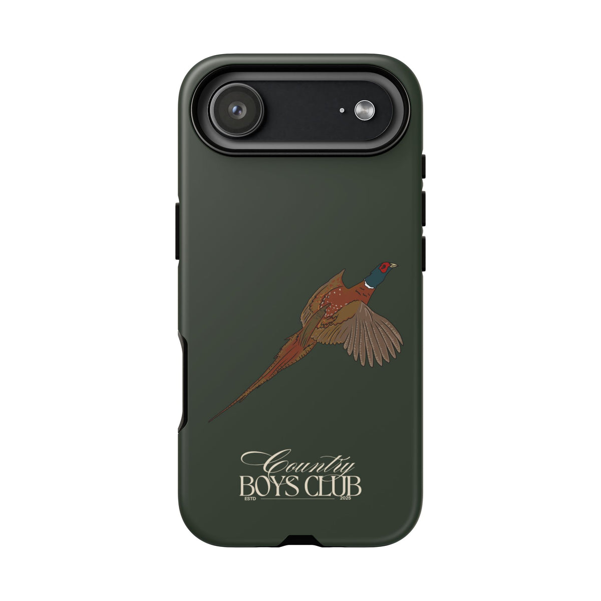 Field Green' Country Boys Club Pheasant' Case  | CGC x Country Cases
