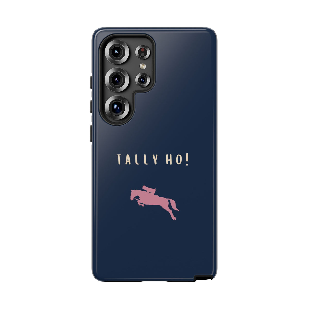 Navy & Pink 'Tally Ho!' (Horse)