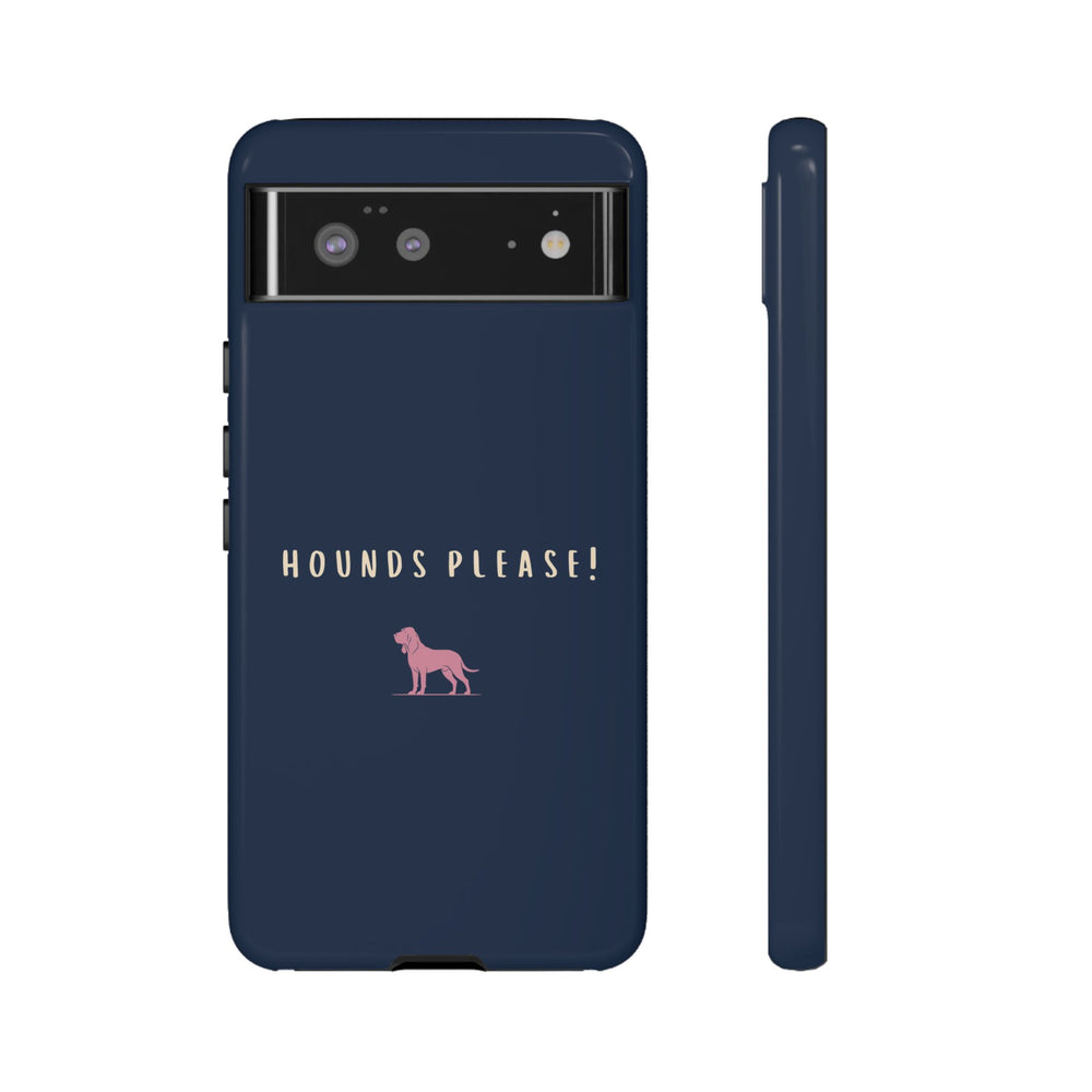 Navy & Pink 'Hounds Please' Case