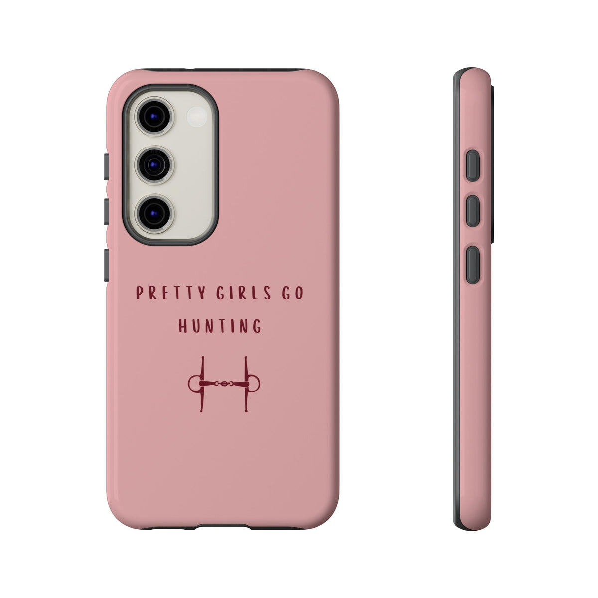 Pink & Burgundy 'Pretty Girls Go Hunting' (Snaffle)