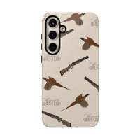 Beige 'Girls Pheasants & Shotguns' Case  | CGC x Country Cases