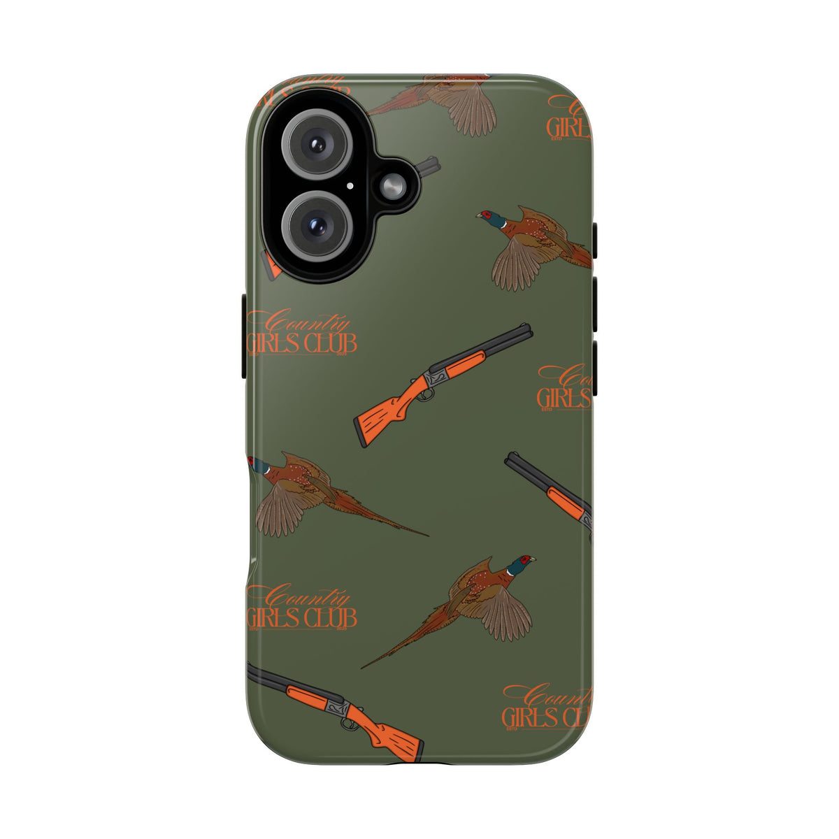 Green & Orange Beaters Case (Girls)  | CGC x Country Cases