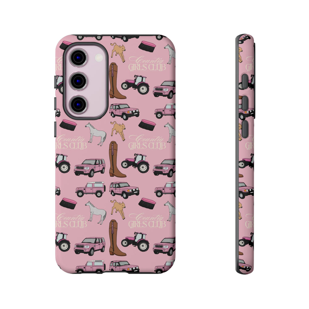 Pink Country Girls Club x Country Cases Android Phone Case