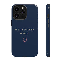 Copy of Navy & Pink 'Pretty Girls Go Hunting' (Horse Shoe)