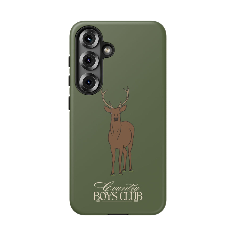 Green Country Boys Club Deer Stalking Case  | CGC x Country Cases