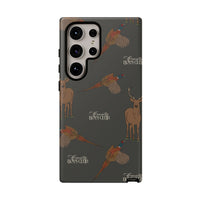 Charcoal 'Boys Stags & Pheasants' Case  | CBC x Country Cases