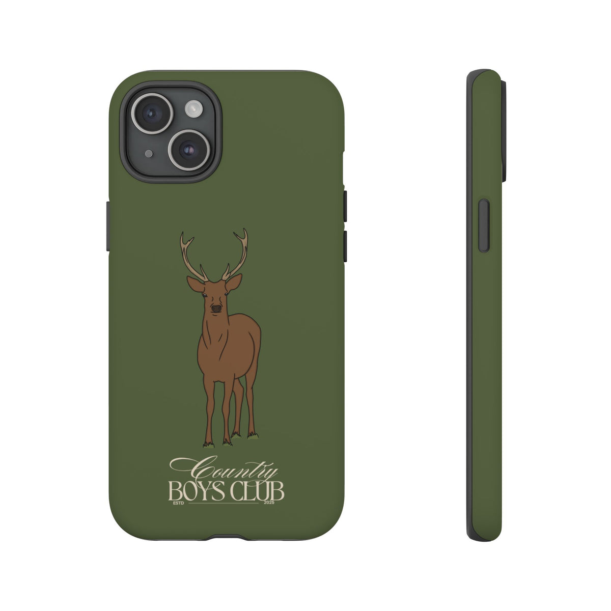 Green Country Boys Club Deer Stalking Case  | CGC x Country Cases
