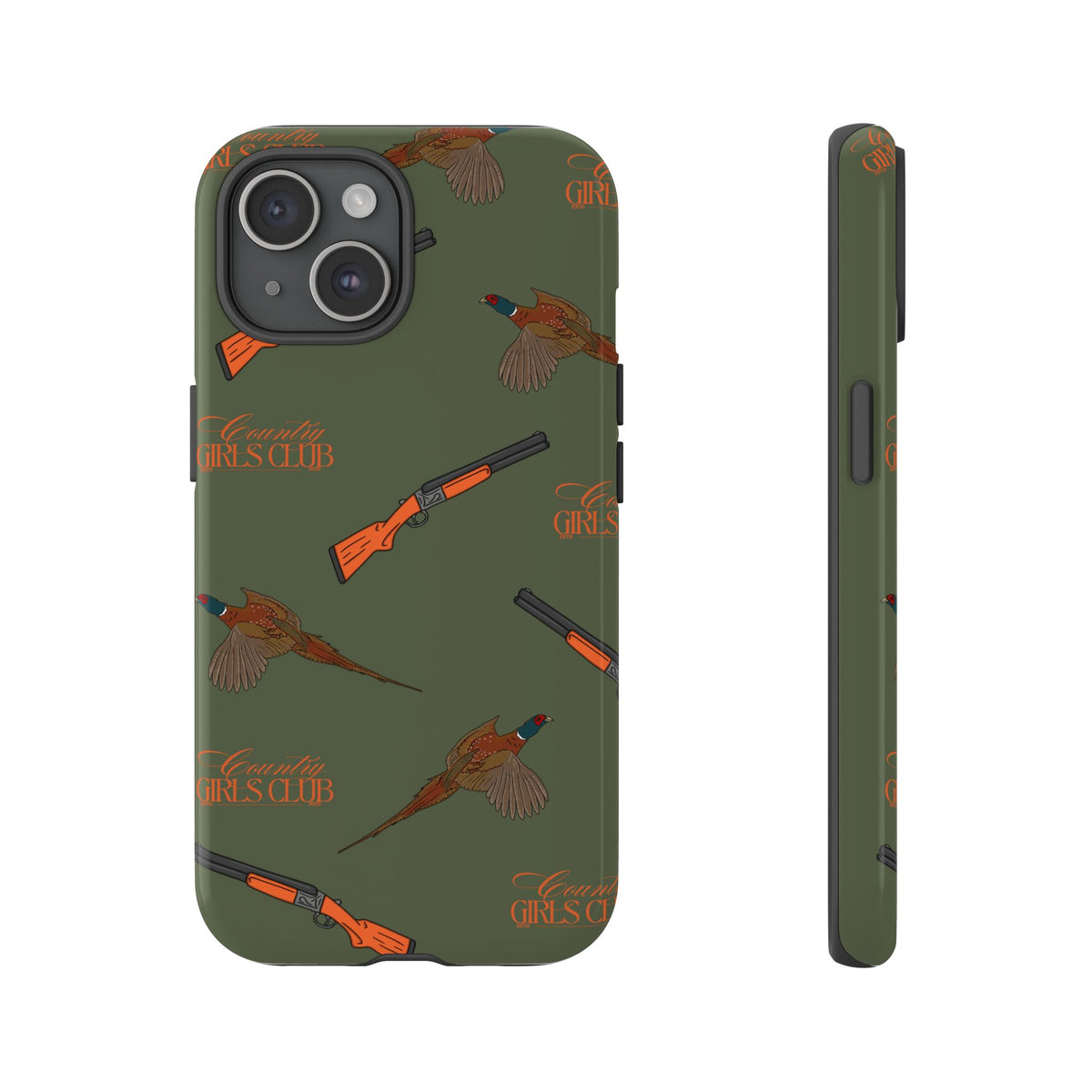 Green & Orange Beaters Case (Girls)  | CGC x Country Cases