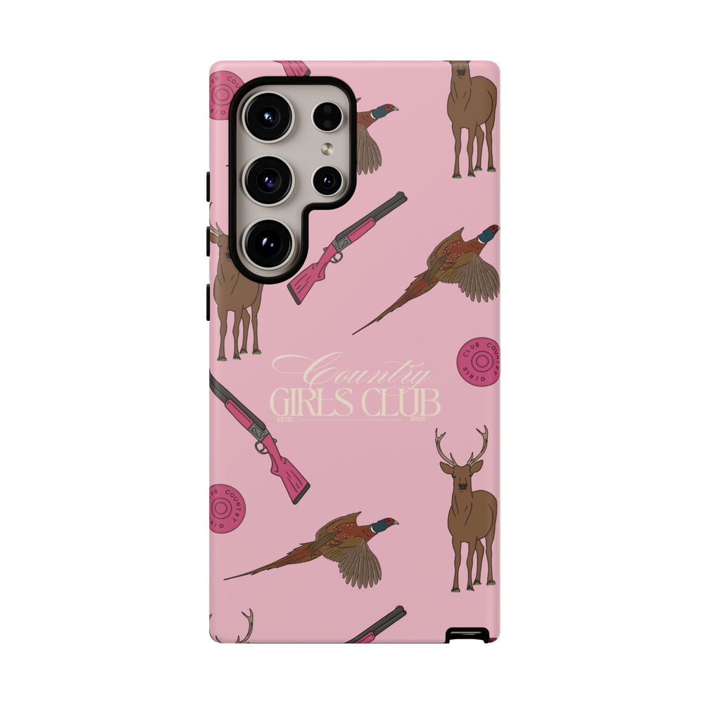 Pale Pink Girls Love Guns Case  | CGC x Country Cases