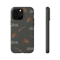 Charcoal 'Boys Pheasants & Shotguns' Case  | CBC x Country Cases