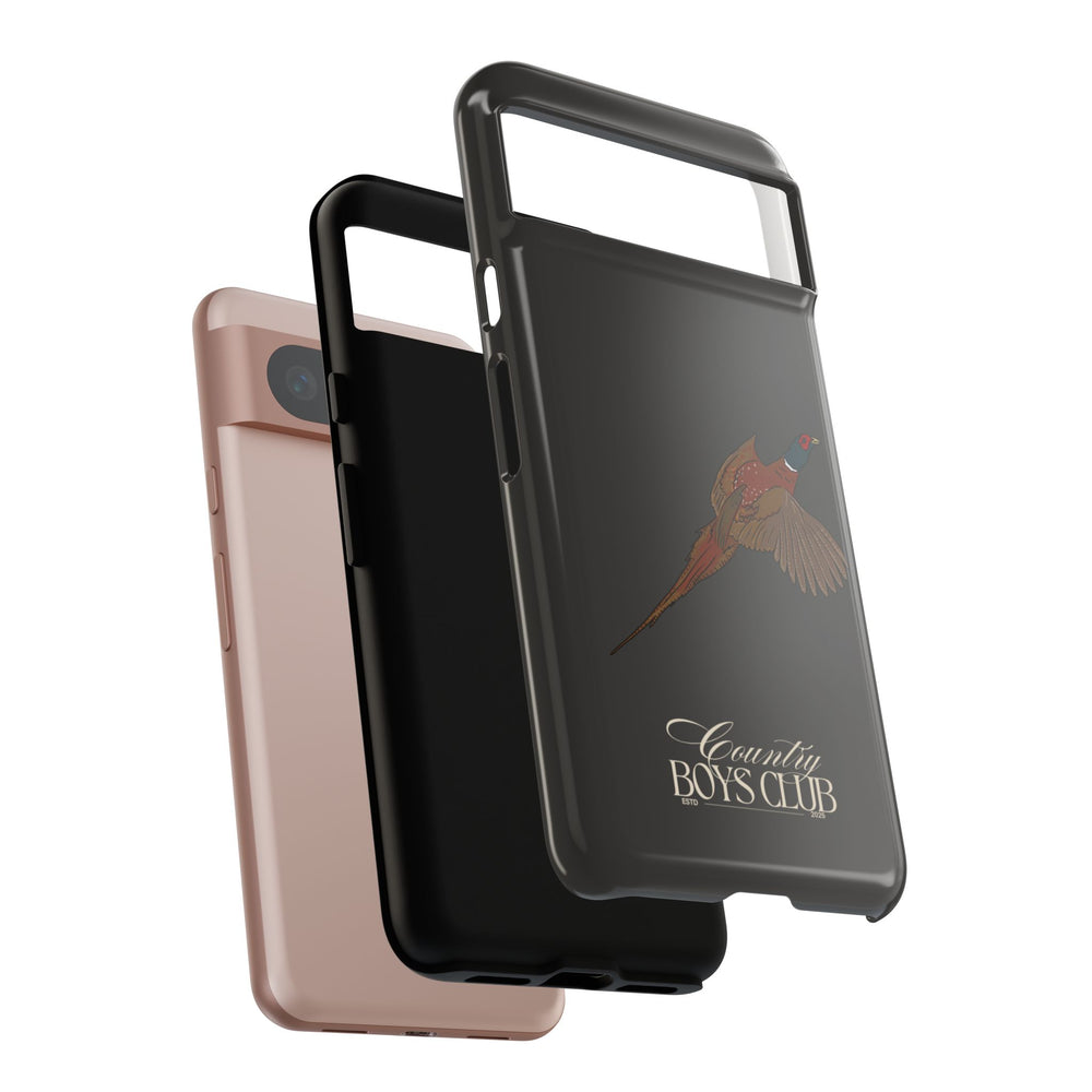 Charcoal 'Country Boys Club Pheasant' Case  | CGC x Country Cases